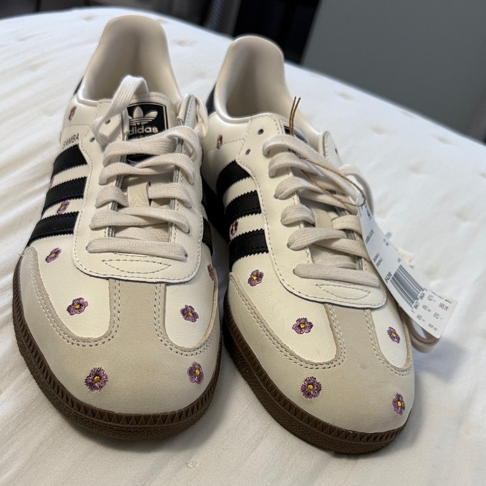 Adidas Floral Samba Sneakers